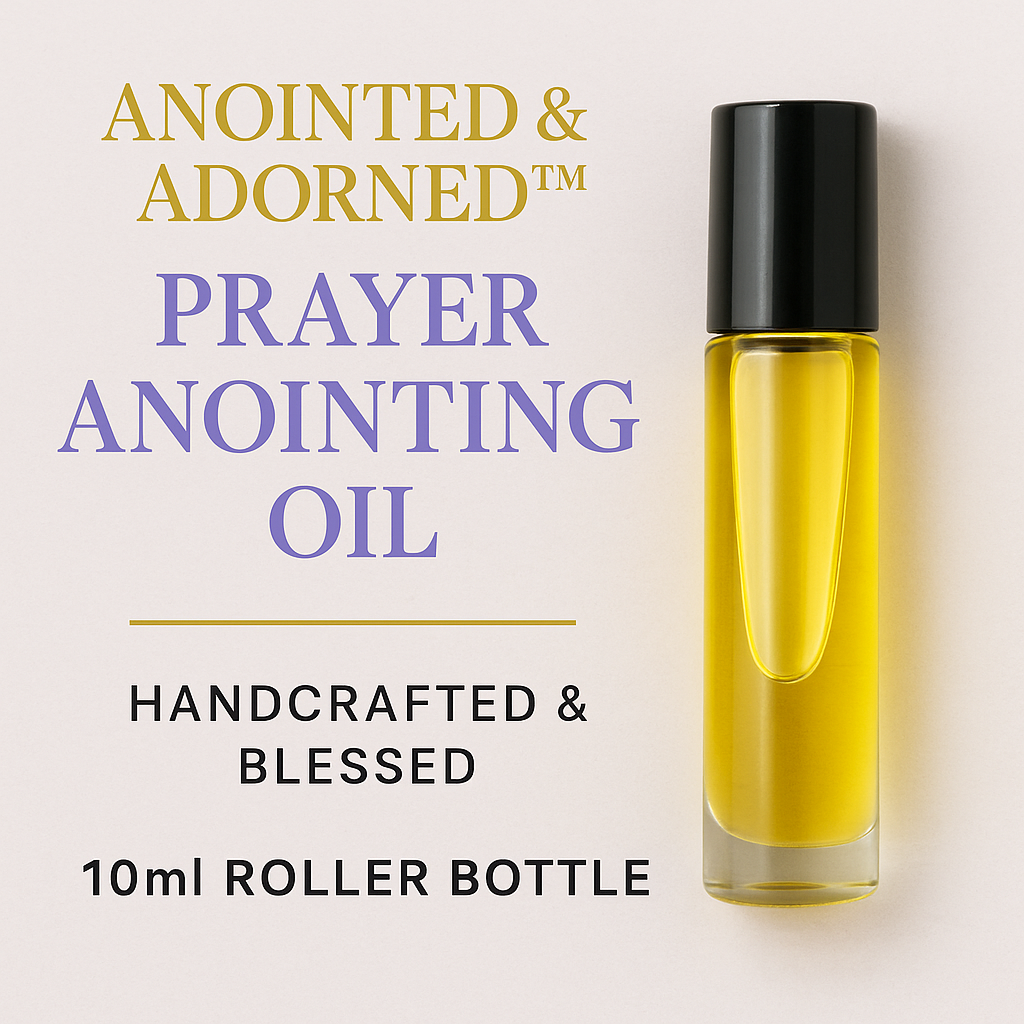 Anointed & Adorned™ Prayer Anointing Oil – 10ml Roller Bottle
